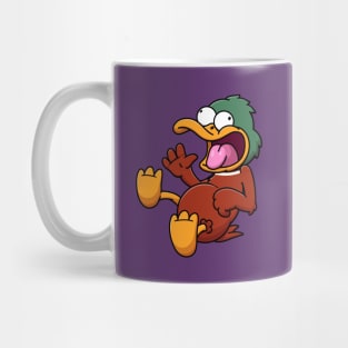 Crazy Laughing Duck Mug